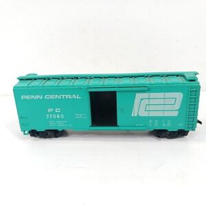 Athearn HO Scale Penn Central PC 77040 Boxcar Green Jade Vintage Model Train